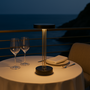 Voir la diapositive 2 : Lumisky Lampe de table sans fil LED TRIZIO Noir Aluminium H33cm