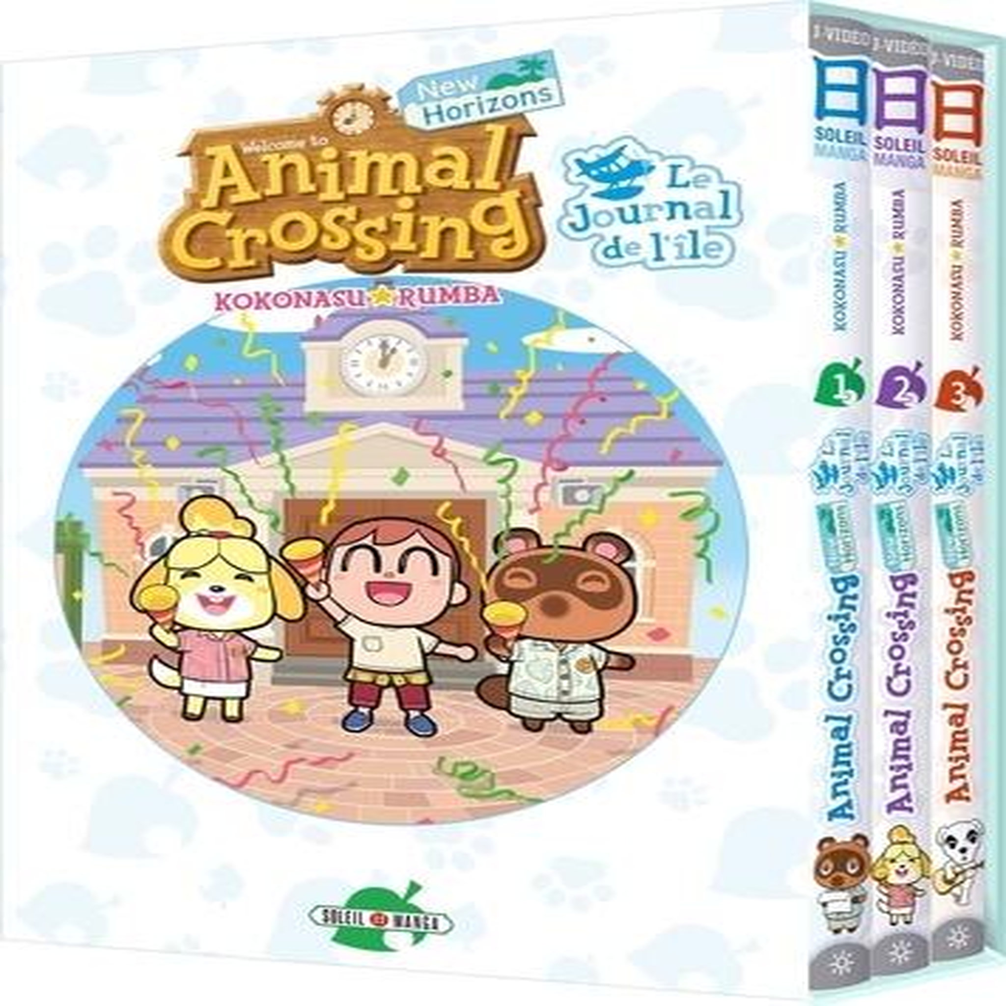 ANIMAL CROSSING : NEW HORIZONS - LE JOURNAL DE L'ILE : COFFRET EN 3 VOLUMES : TOMES 1 A 3, Rumba Kokonasu