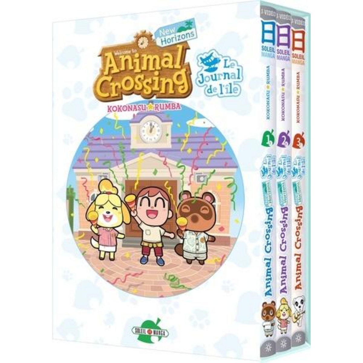 ANIMAL CROSSING : NEW HORIZONS - LE JOURNAL DE L'ILE : COFFRET EN 3 VOLUMES : TOMES 1 A 3, Rumba Kokonasu