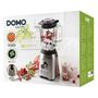 Voir la diapositive 3 : Domo Blender 1.5l 1000w inox - do710bl