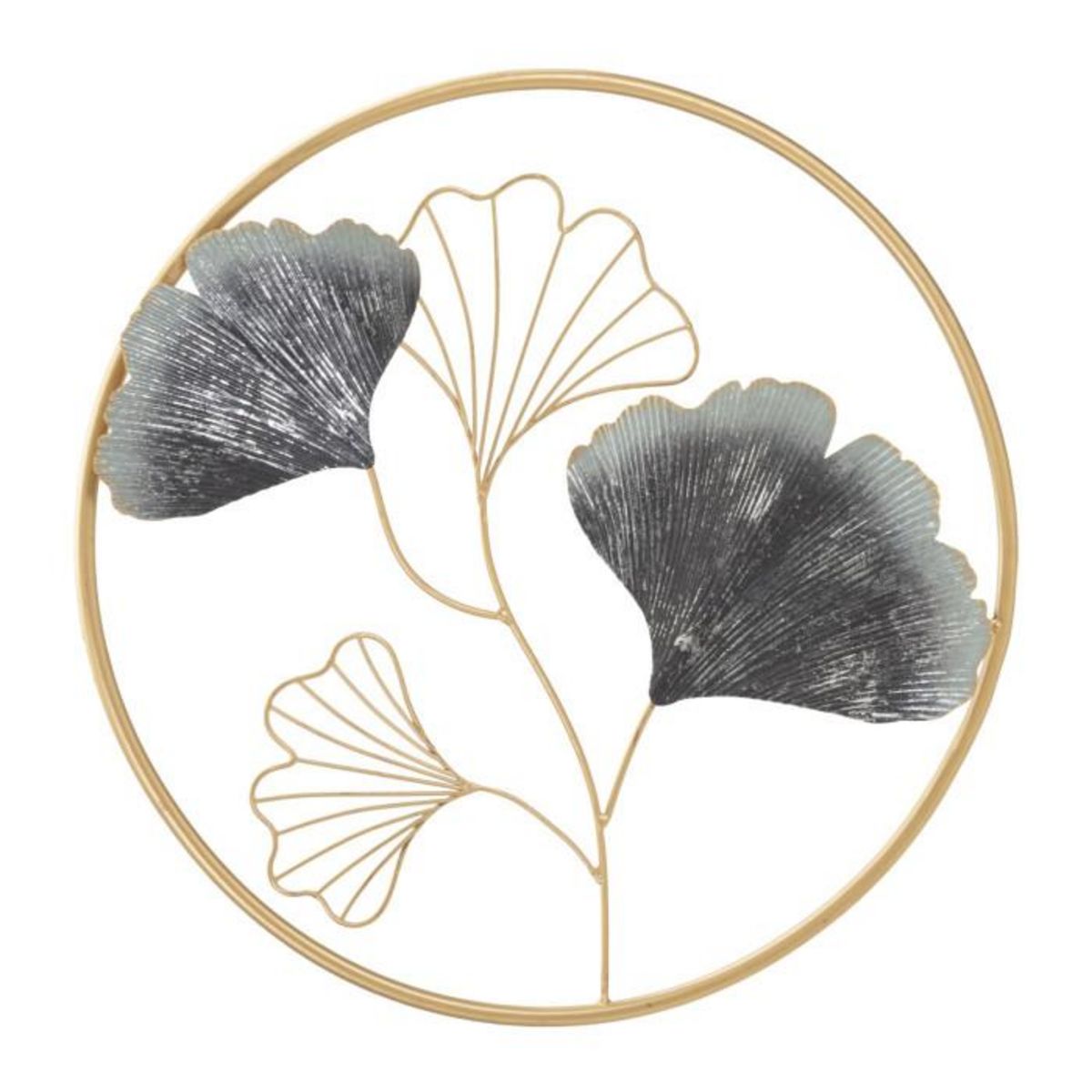 Paris Prix Décoration Murale Ronde en Métal  Simple  45cm Multicolore