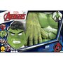 RUBIES Panoplie classique Hulk taille L  7/8ans + gants - Marvel The Avengers