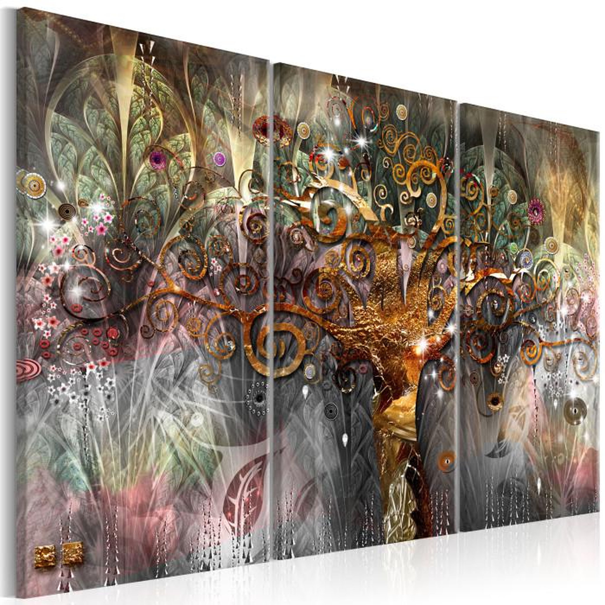 Paris Prix Tableau Imprimé  Golden Tree I. Coloris disponibles : Multicolore