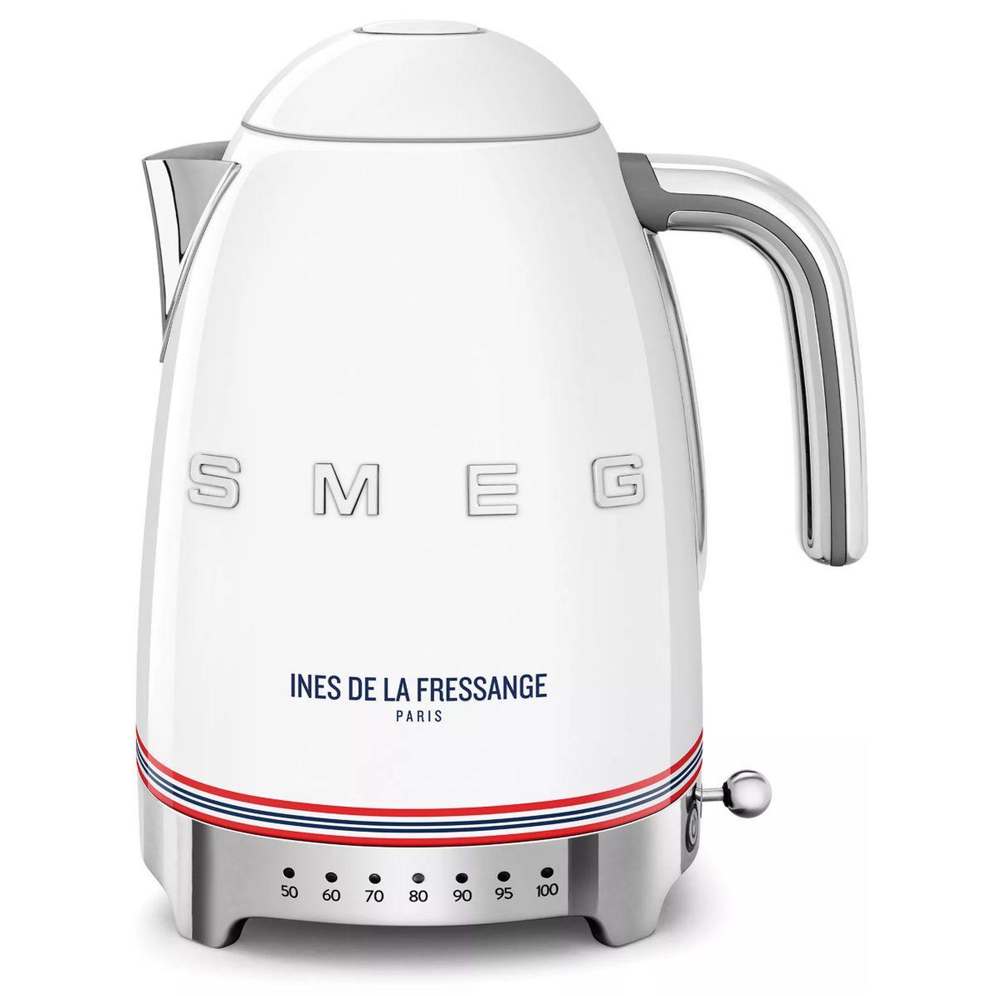 Voir la diapositive 1 : SMEG Bouilloire INES DE LA FRESSANGE KLF04IDFEU