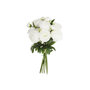 Voir la diapositive 2 : ATMOSPHERA Bouquet de Fleurs  13 Pivoines  50cm Blanc