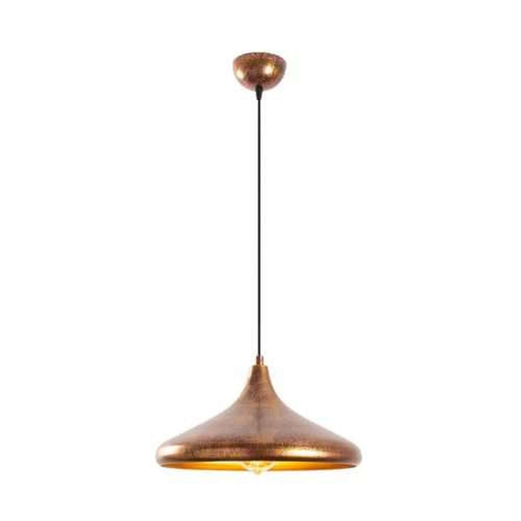 TOILINUX Suspension istanbul en métal - bronze et or