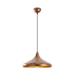 TOILINUX Suspension Istanbul en métal - Bronze et or