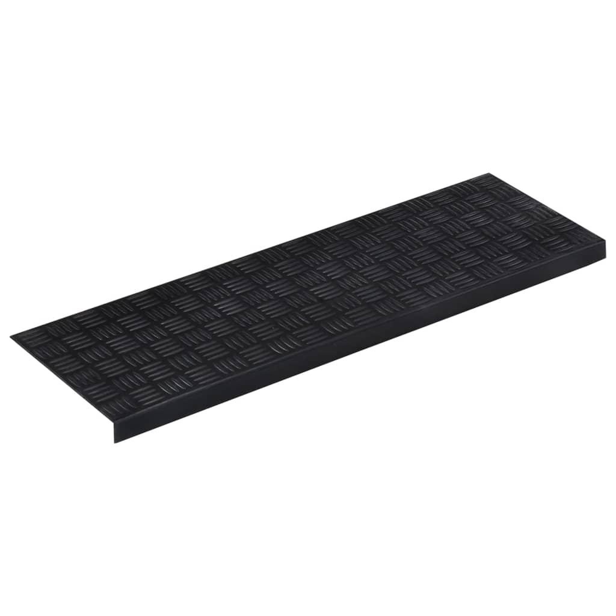 Voir la diapositive 4 : VIDAXL Marches d'escalier 5 pcs 25x75 cm caoutchouc