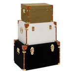 ATMOSPHERA Lot de 3 Malles  Twisted Lime  53cm Multicolore