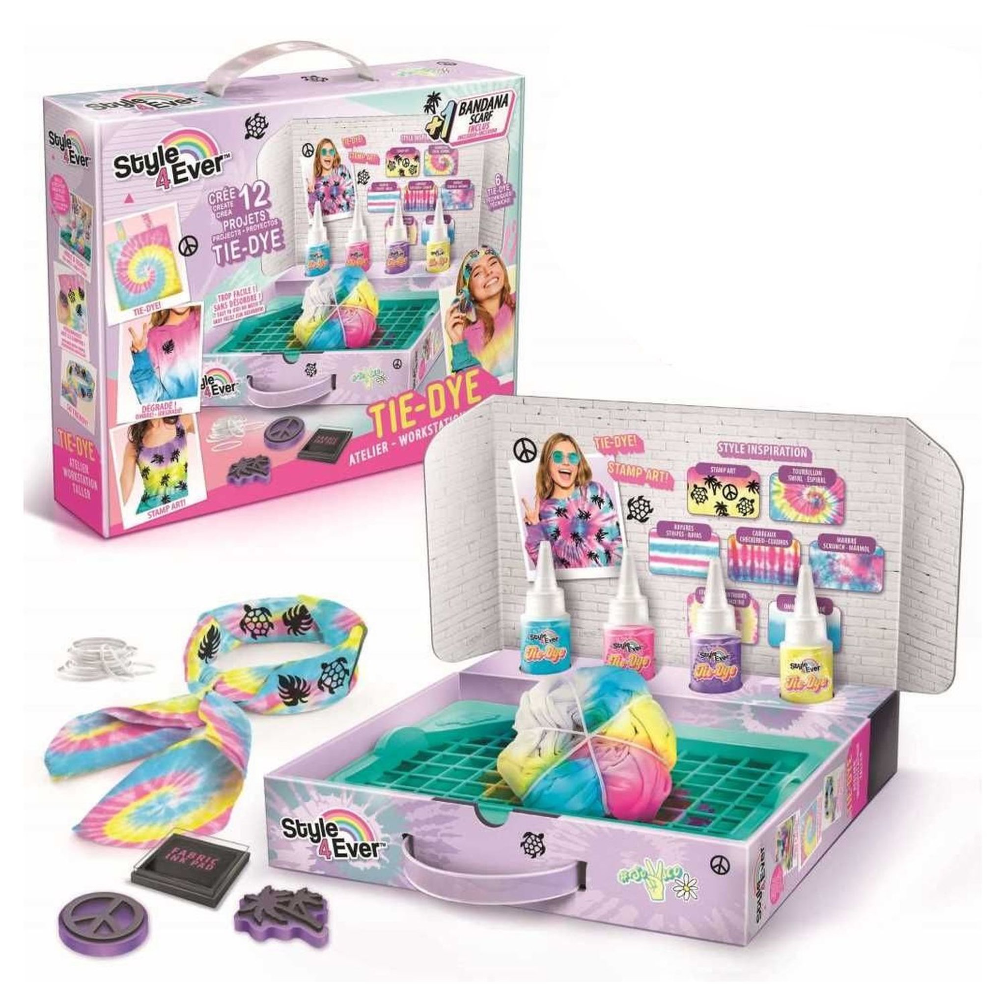 Voir la diapositive 1 : CANAL TOYS Atelier Tie Dye