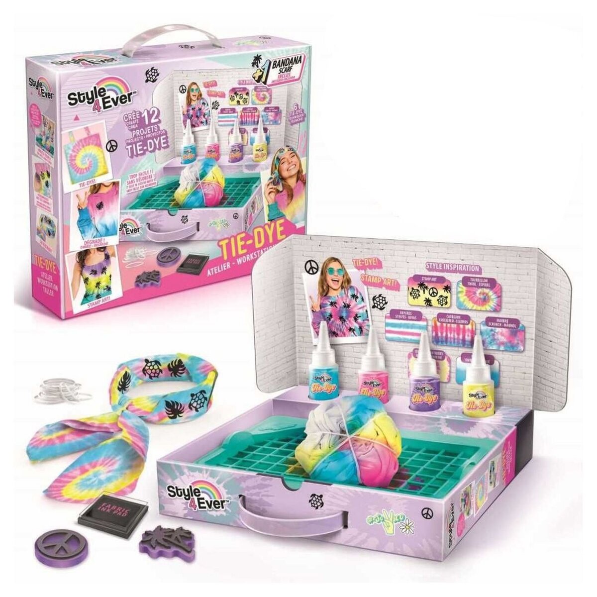 Canal Toys Licorne à décorer, Tie Dye : : Jeux et Jouets