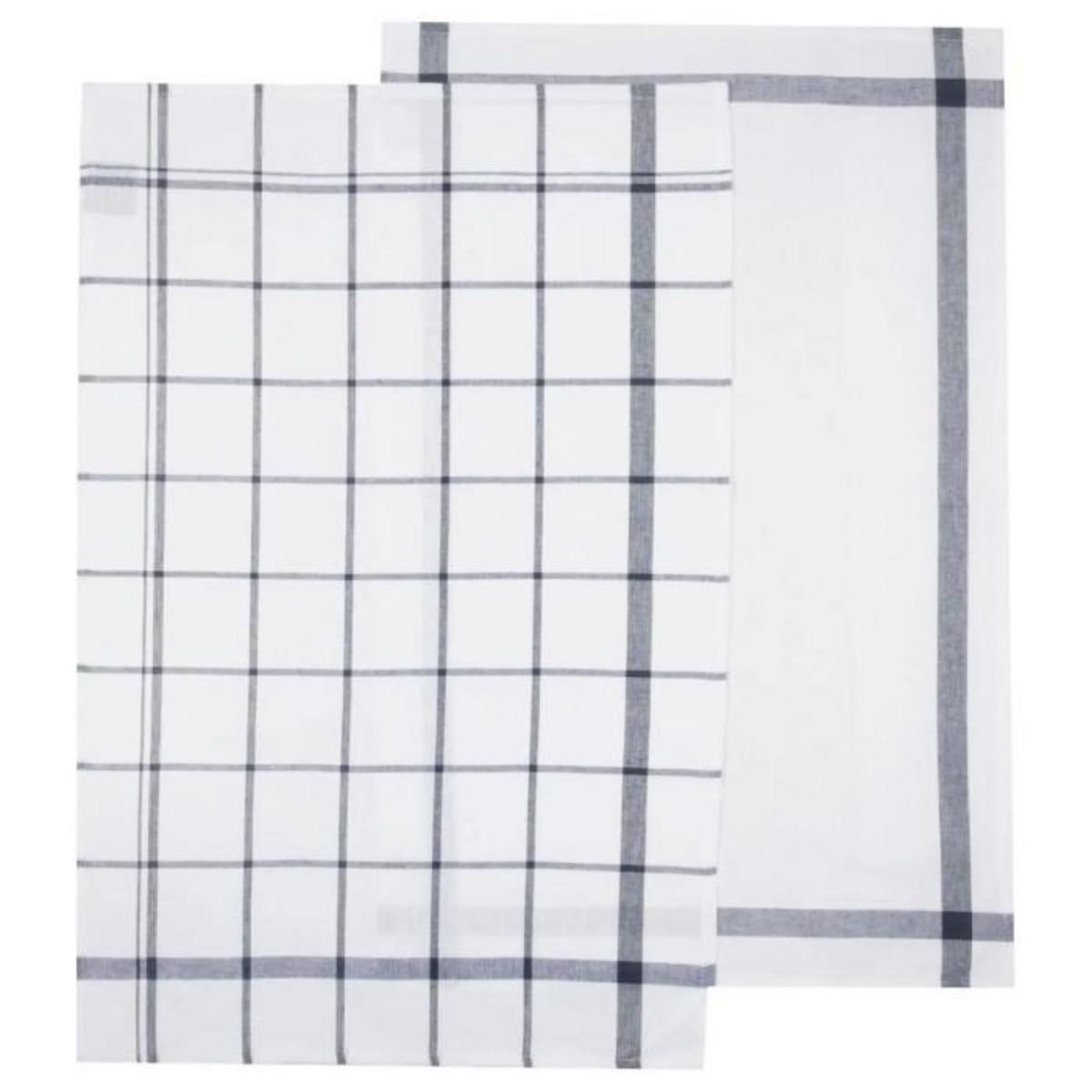 ATMOSPHERA Lot de 2 Torchons de Cuisine  Traditionnel  70cm Bleu