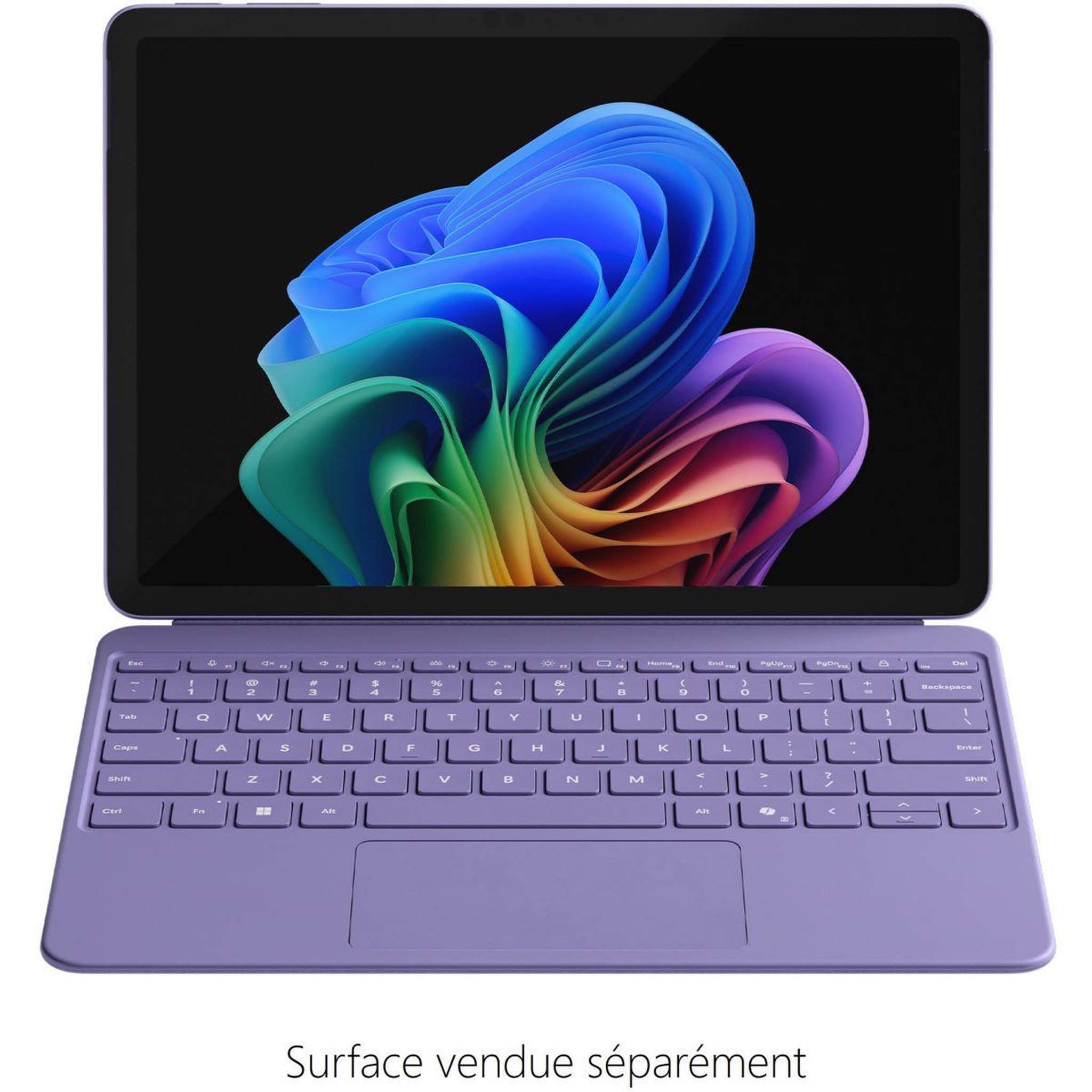 Voir la diapositive 2 : MICROSOFT Clavier surface pro 12'' violet