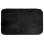 Voir la diapositive 2 : Paris Prix Tapis de Bain Microfibre  Vitamine II  45x75cm Noir