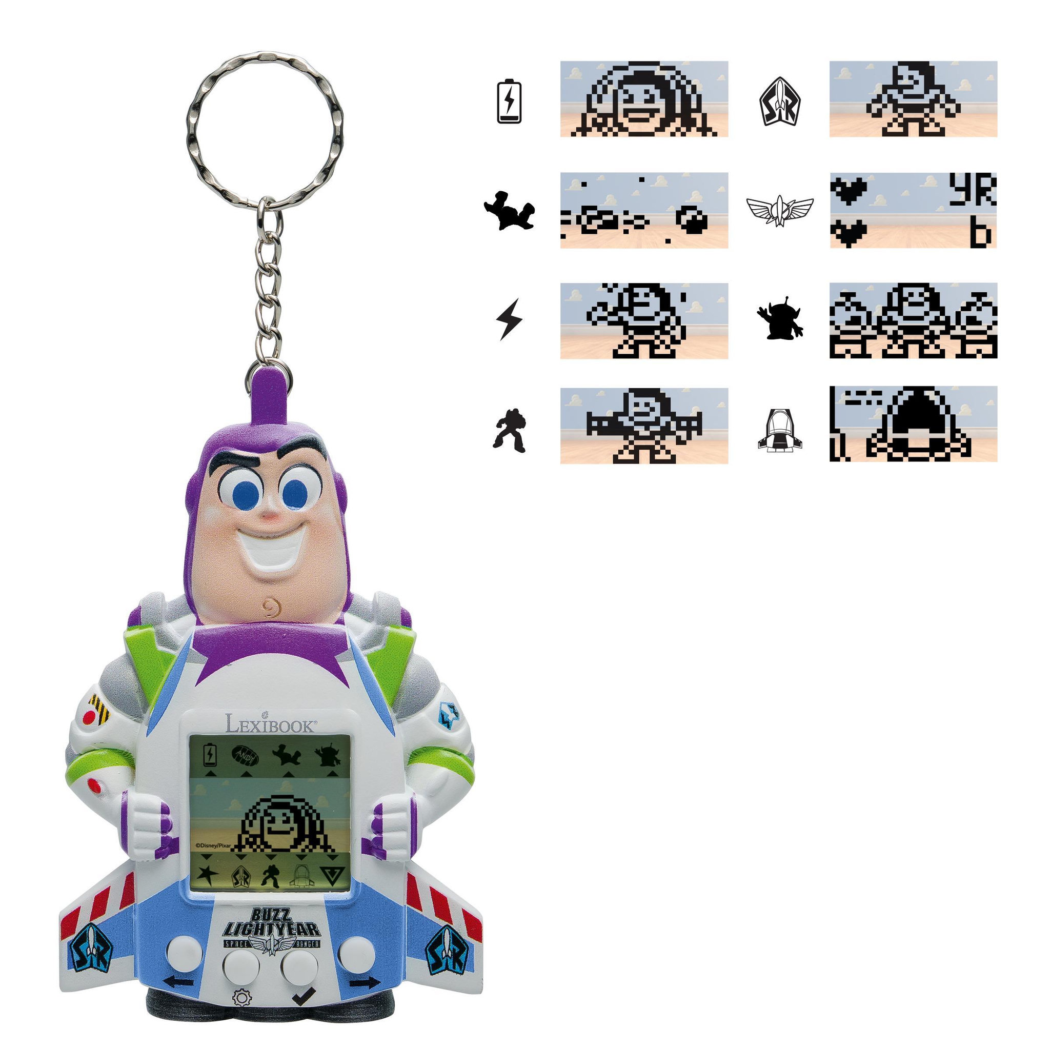 Voir la diapositive 2 : Lexibook Console My Best-E® comprenant 3 jeux de l'univers Disney Toy Story