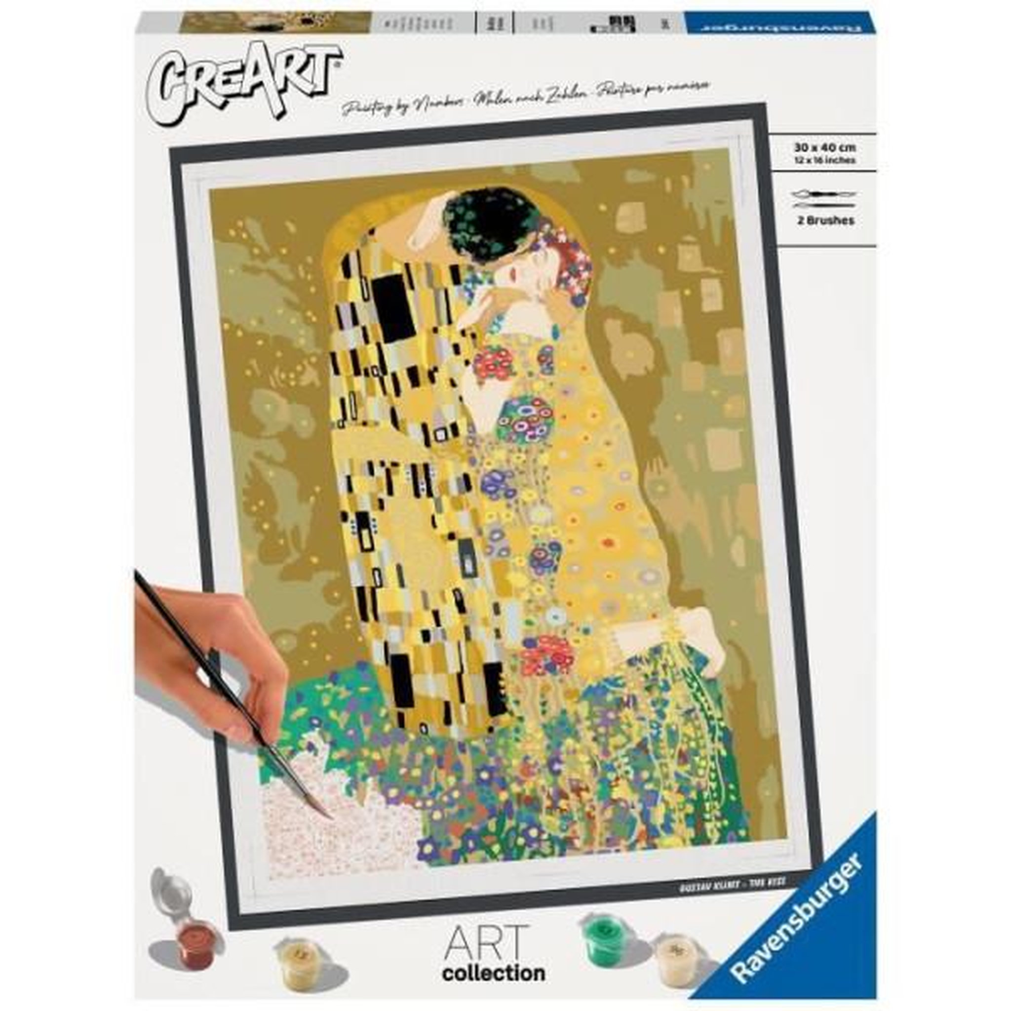 RAVENSBURGER Creart grand format 30x40 cm klimt, des 12 ans, 23648, ravensburger
