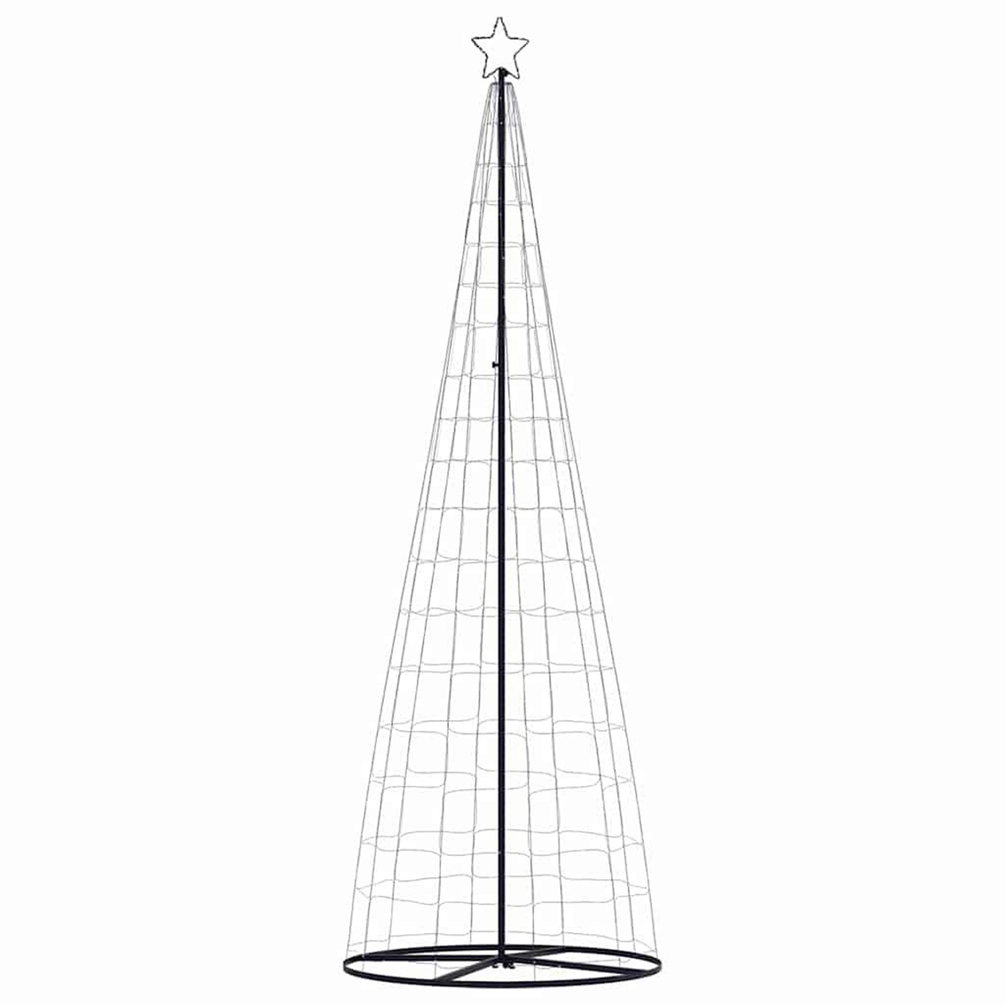 Voir la diapositive 4 : VIDAXL Sapin de Noël a LED 550 LED bleu 304 cm