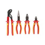 Ks Tools Jeu de pinces isolés KS TOOLS Ergotorque - 4 pcs - 117.1100