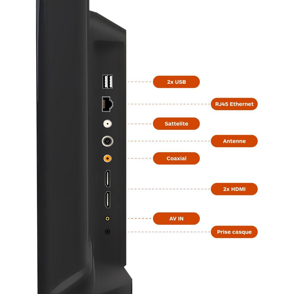 ESSENTIEL B TV LED 32HD-A7000 Android TV-32 pouces (80cm)