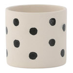 Paris Prix Pot Déco en Céramique  Sane  11cm Blanc & Noir