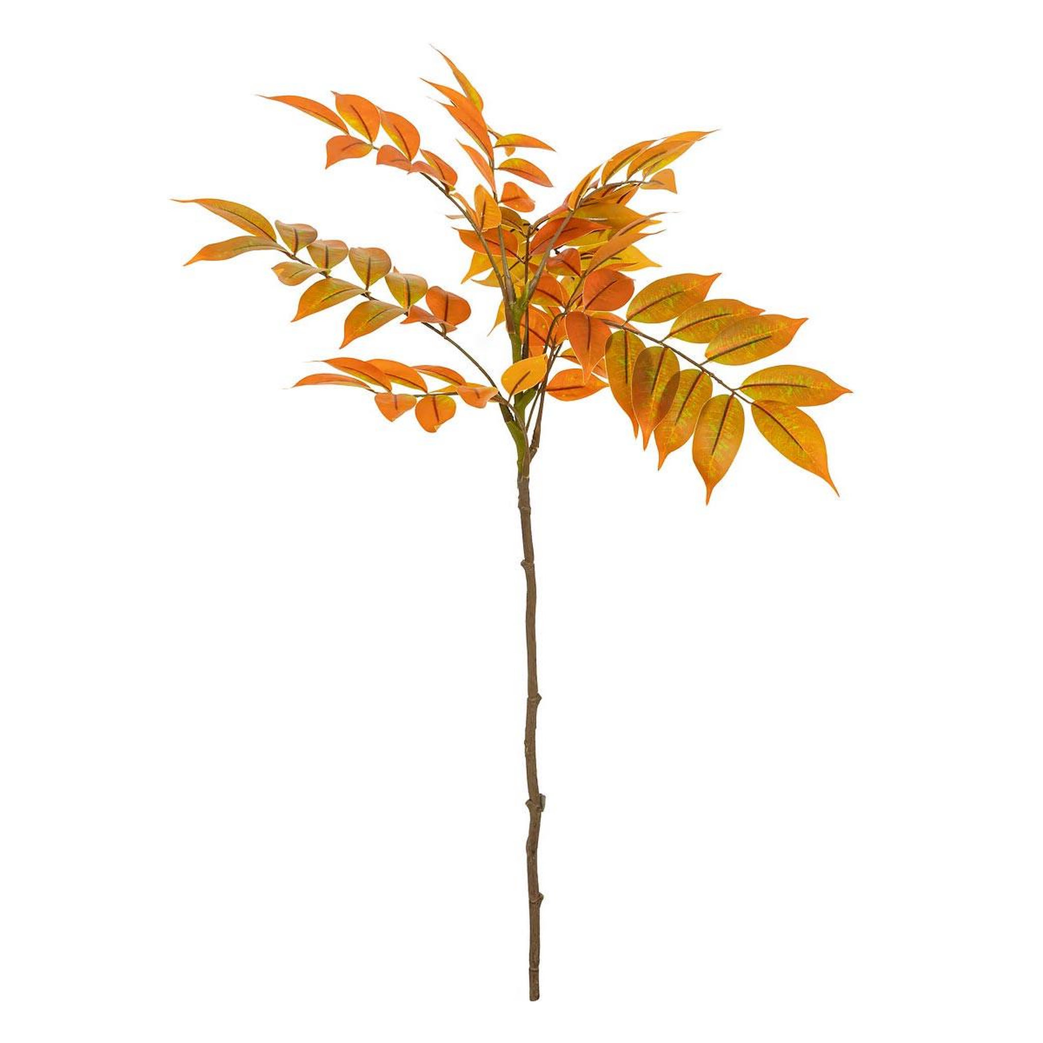 ATMOSPHERA Tige artificielle automne  james  70cm orange
