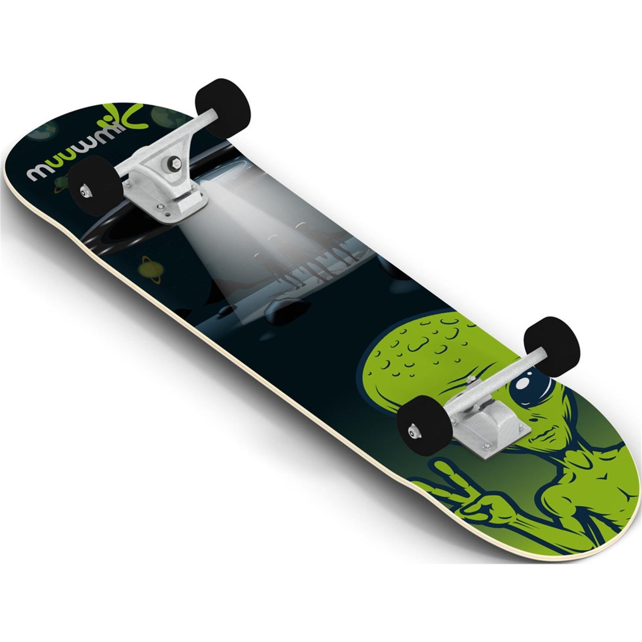 MUUWMI Skateboard Muuwmi Abec 5 Alien