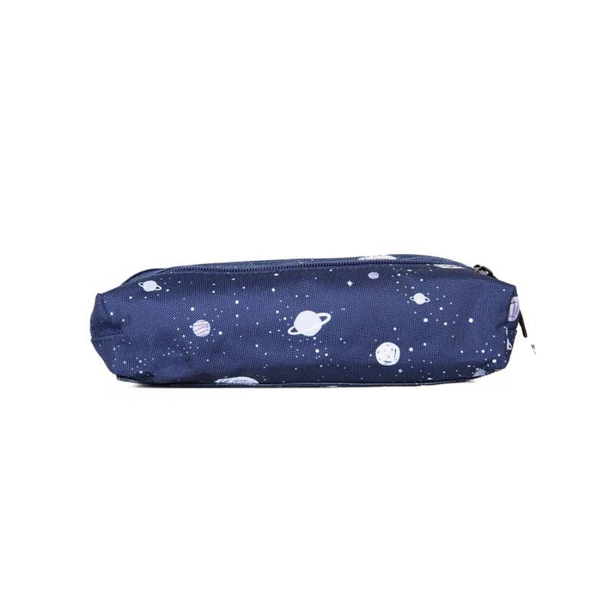 Voir la diapositive 2 : Bagtrotter POL FOX Cosmo trousse scolaire garçon 2 compartiments motif planètes bleu marine