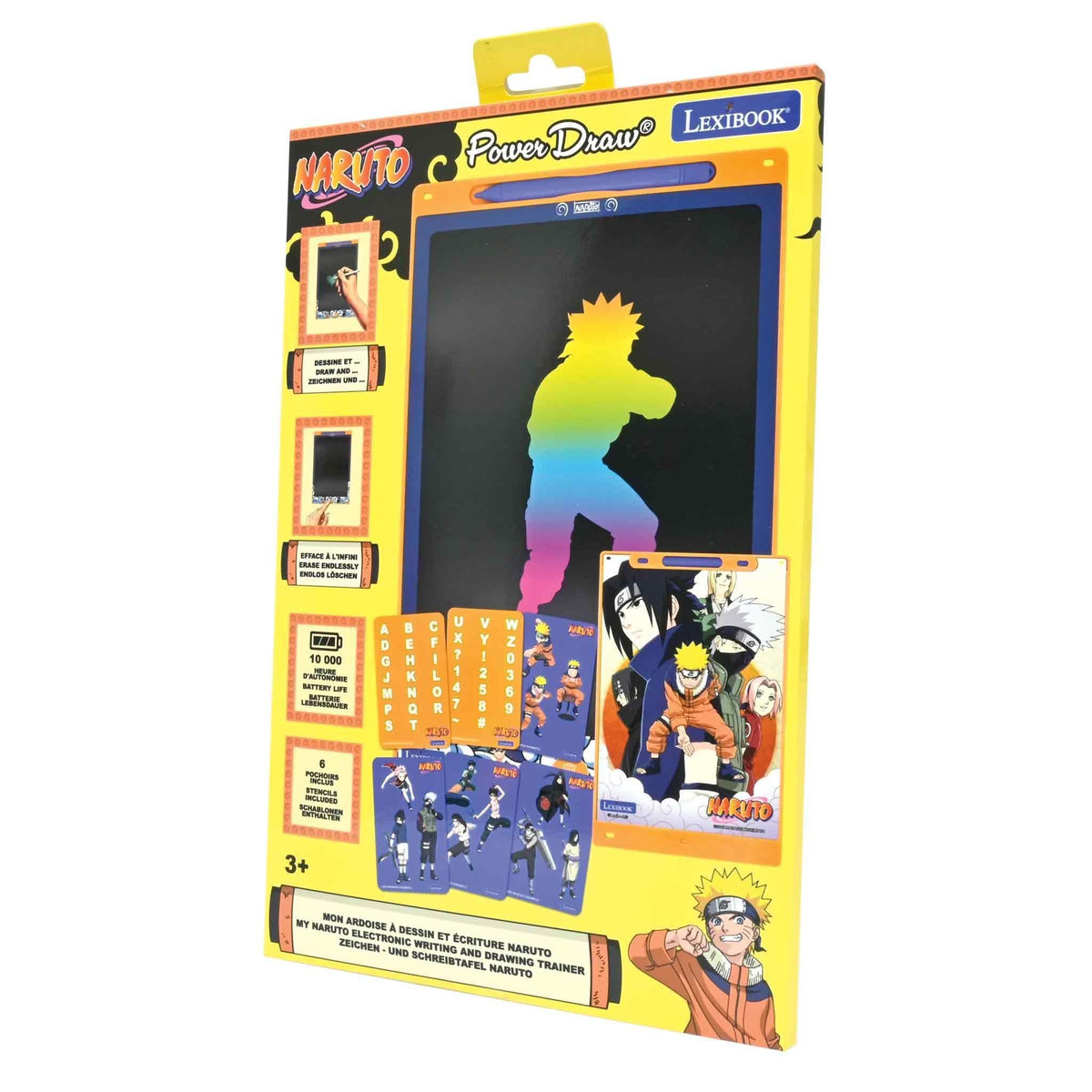 Lexibook Tablette à Dessins électronique multicolore Naruto