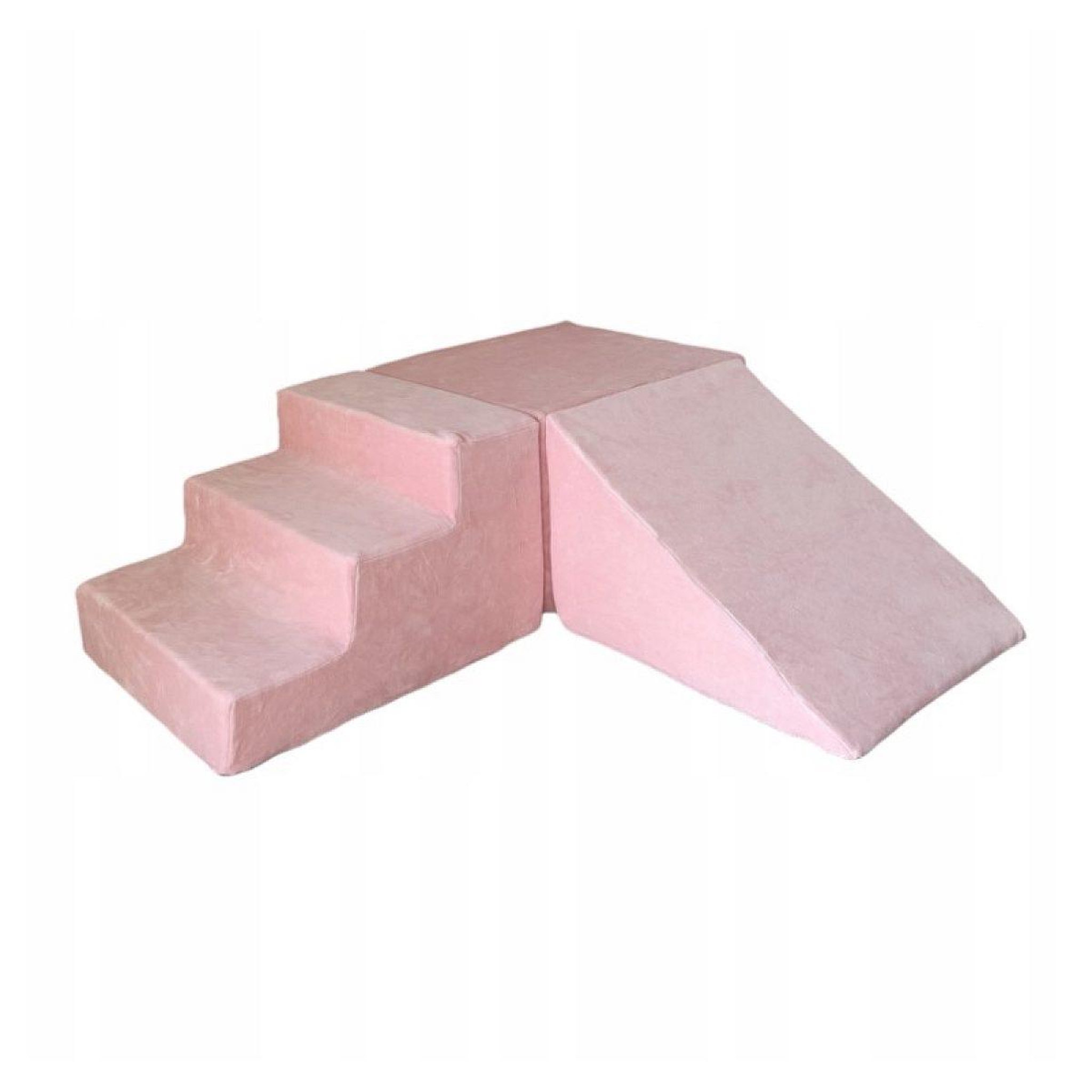 MONIO FOR KIDS Mousse play velours - 3 éléments rose