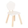 Voir la diapositive 1 : Atmosphera Kids Chaise Enfant  Douceur  47cm Blanc