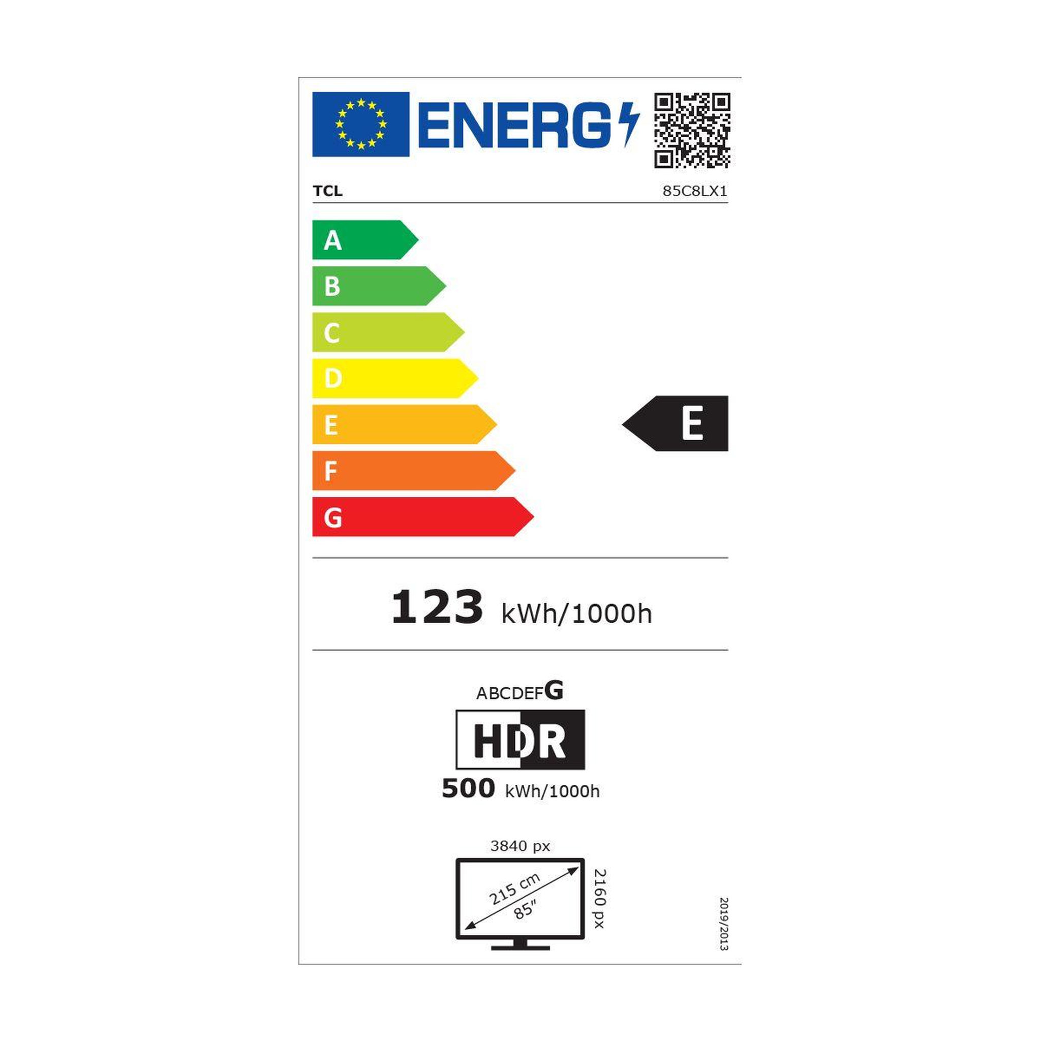 Voir la diapositive 6 : TCL Tv mini led 85c89l (2026) 85  (215 cm)