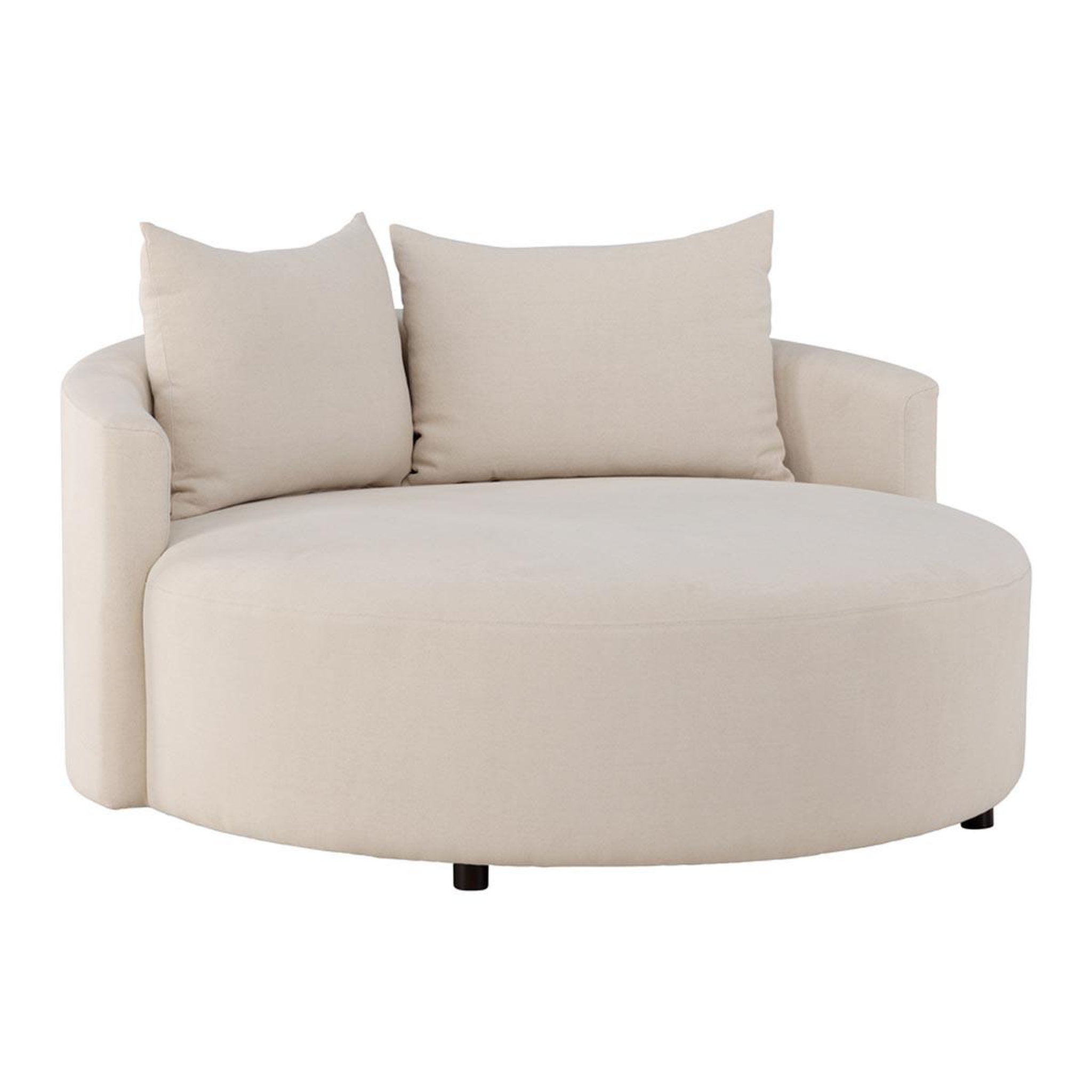 Paris Prix Canapé Rond 2 Places  Kelso  150cm Beige