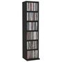 Voir la diapositive 3 : VIDAXL Armoire a CD Noir 21x20x88 cm Bois d'ingenierie