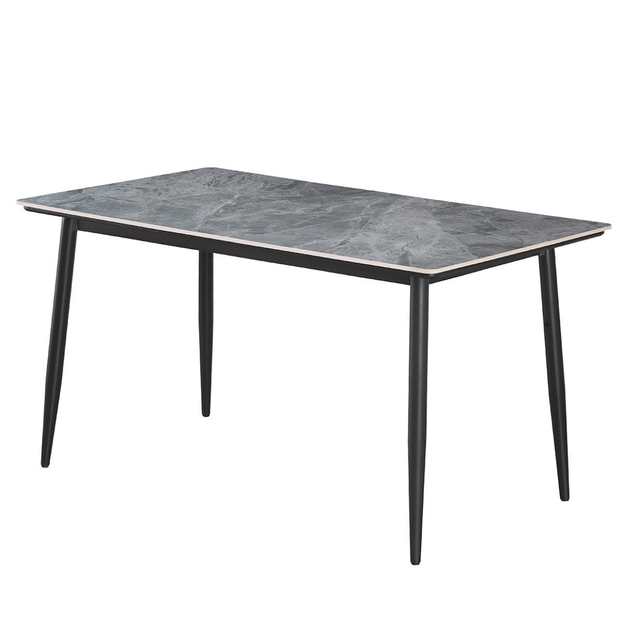 JLC KREATION Table à manger 120cm 4 personnes oskar
