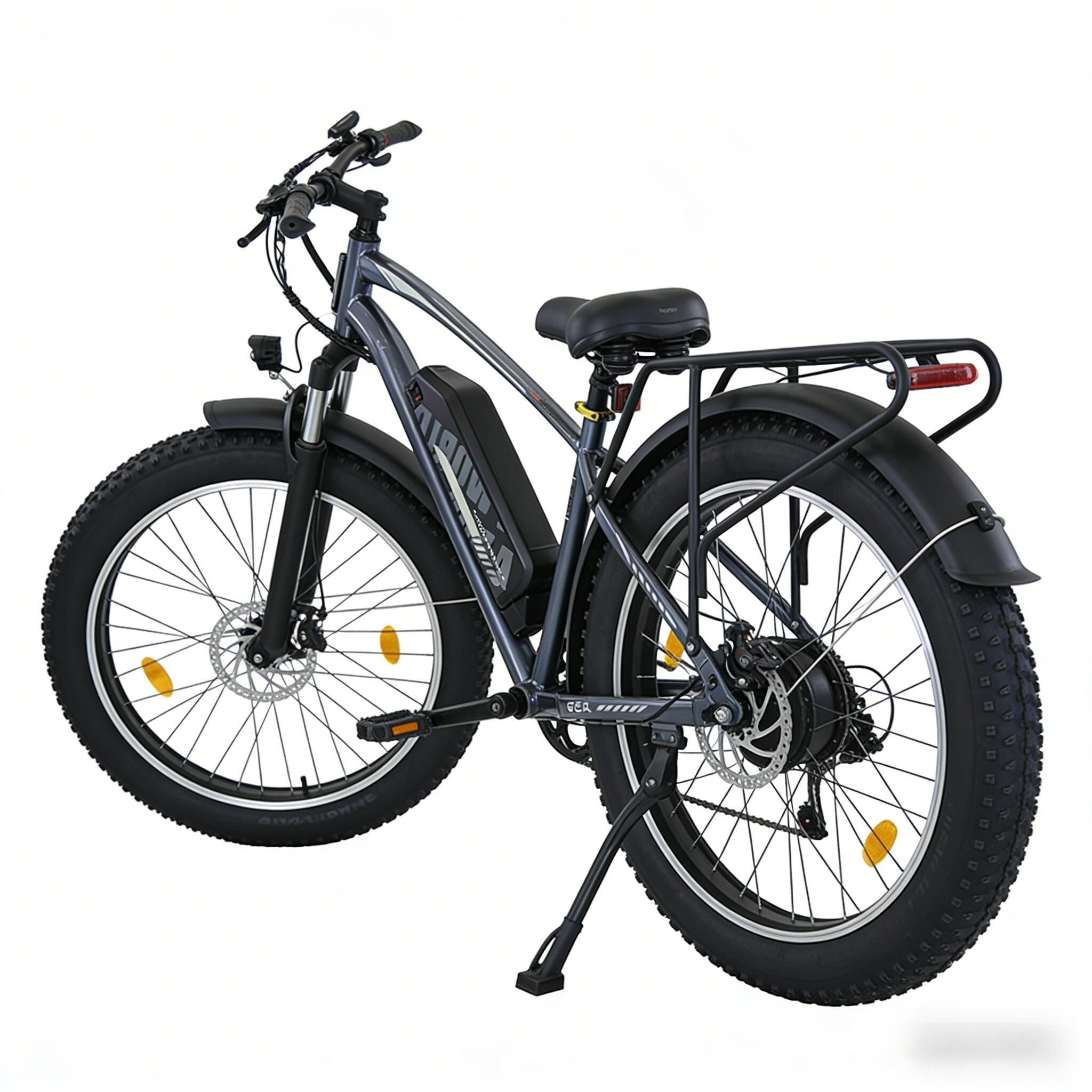 Voir la diapositive 3 : AVDL Vélo électrique a35, pneus larges 26 pouces