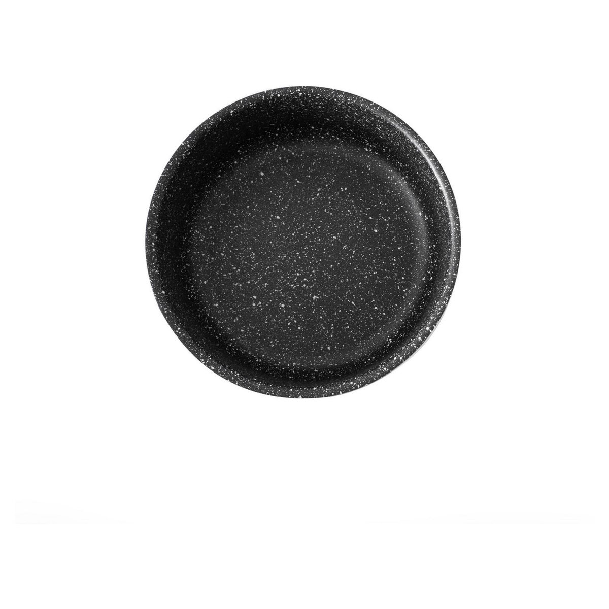 Casserole induction amovible effet pierre noir 20 cm