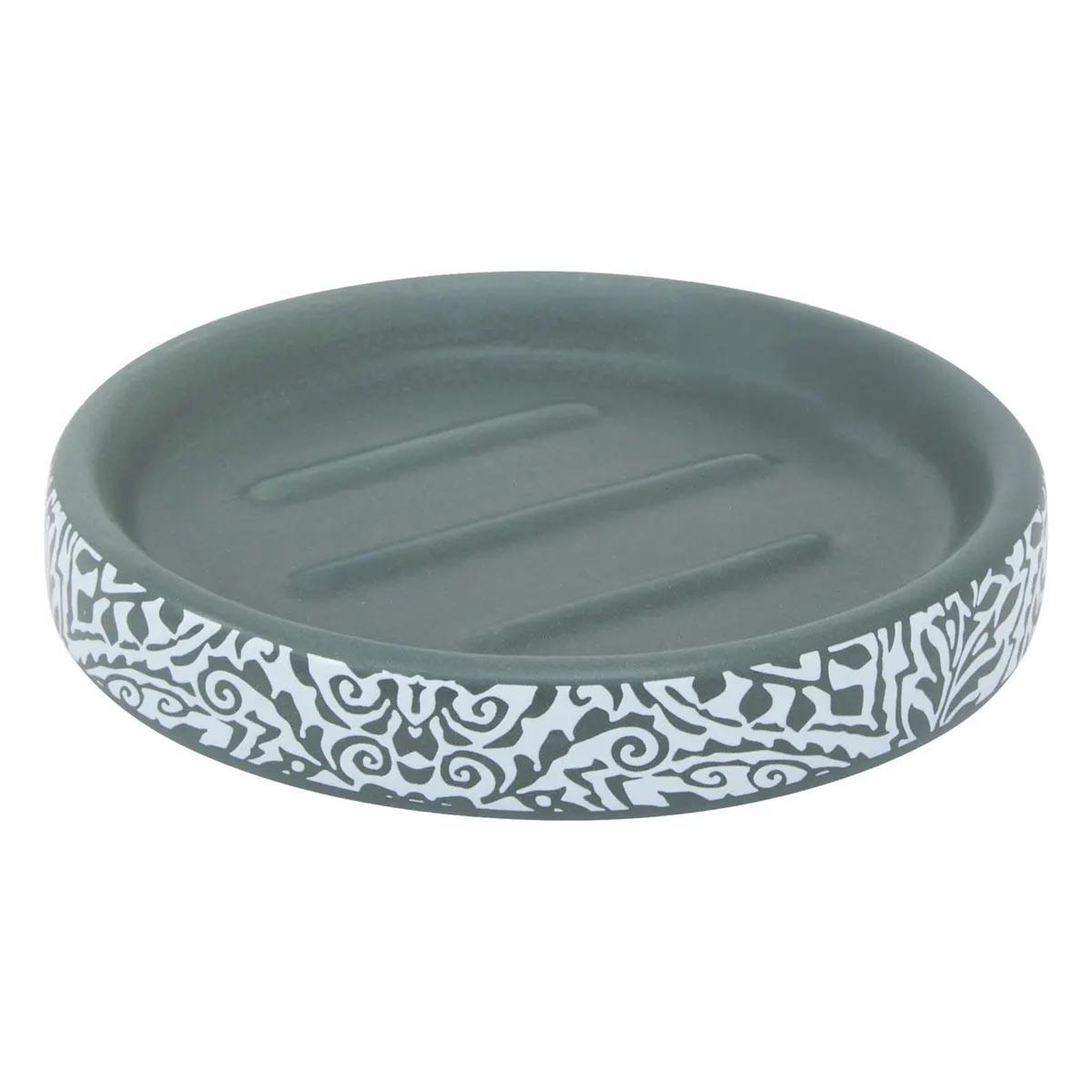 FIVE Porte savon en dolomite  arboria  11cm vert