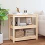 Voir la diapositive 2 : VIDAXL Table console 80x40x74 cm Bois massif de pin