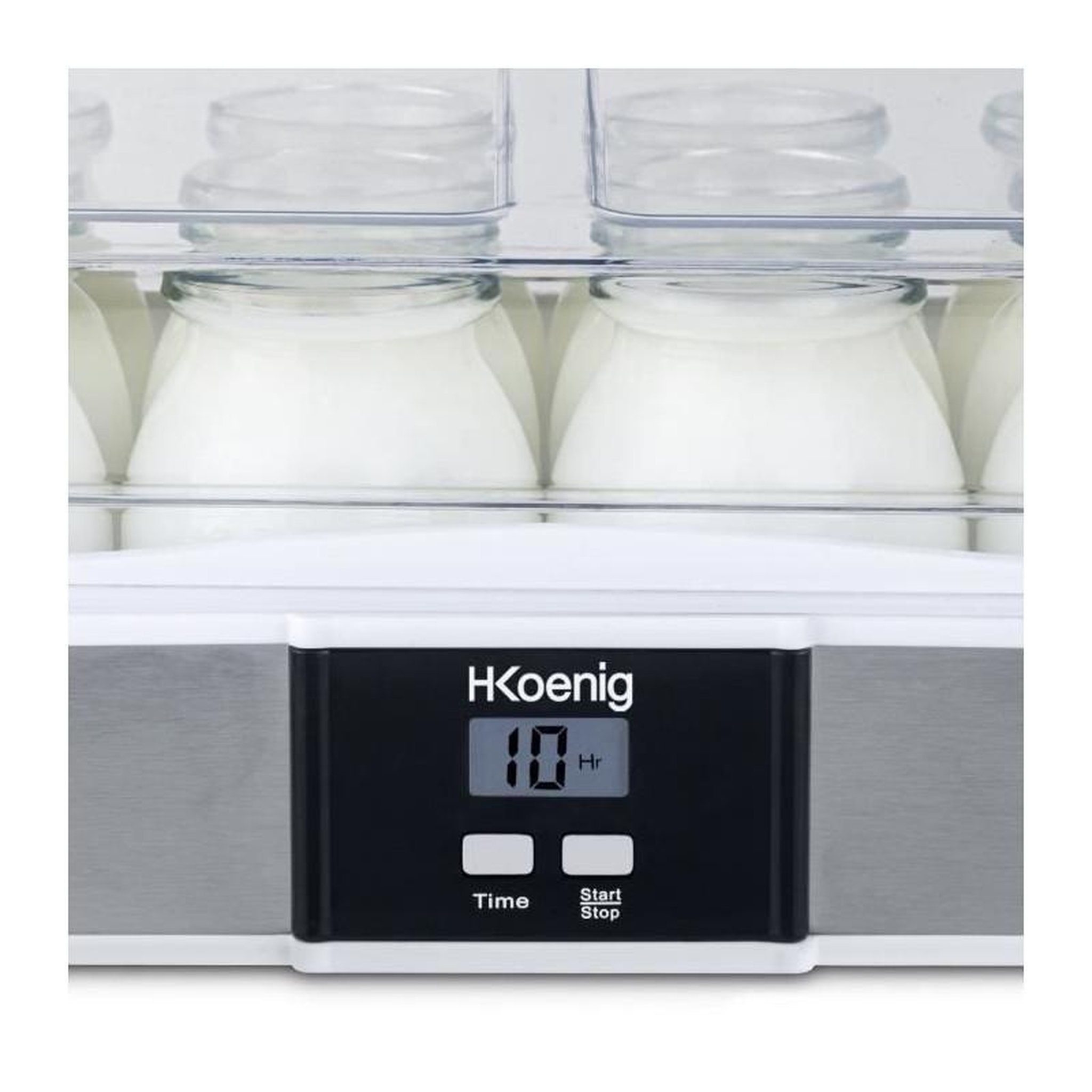 Voir la diapositive 6 : HKOENIG Yaourtiere 12 pots HKoeNIG
