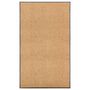 Voir la diapositive 1 : VIDAXL Paillasson lavable Creme 90x150 cm