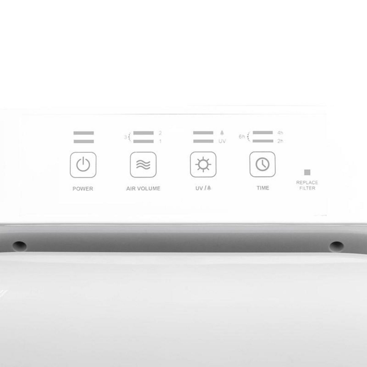 YOGHI Yoghi - Purificateur D'air 40m2 - 55w - Filtre Hepa - Lampe Uv-c - Fonction Arrêt Automatique - 3 Vitesses - Contrôle Tactile