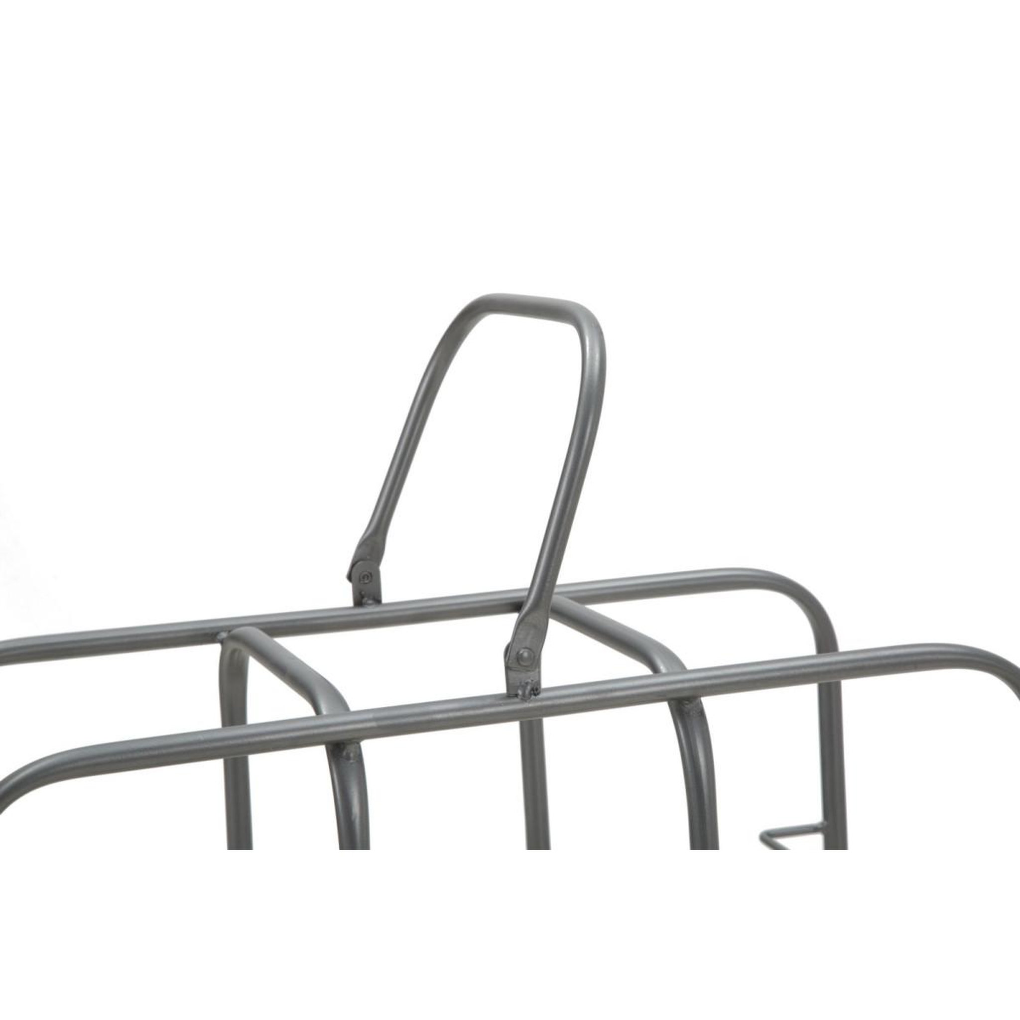 Voir la diapositive 6 : Paris Prix Porte-bouteilles 9 emplacements  industrial  47cm gris