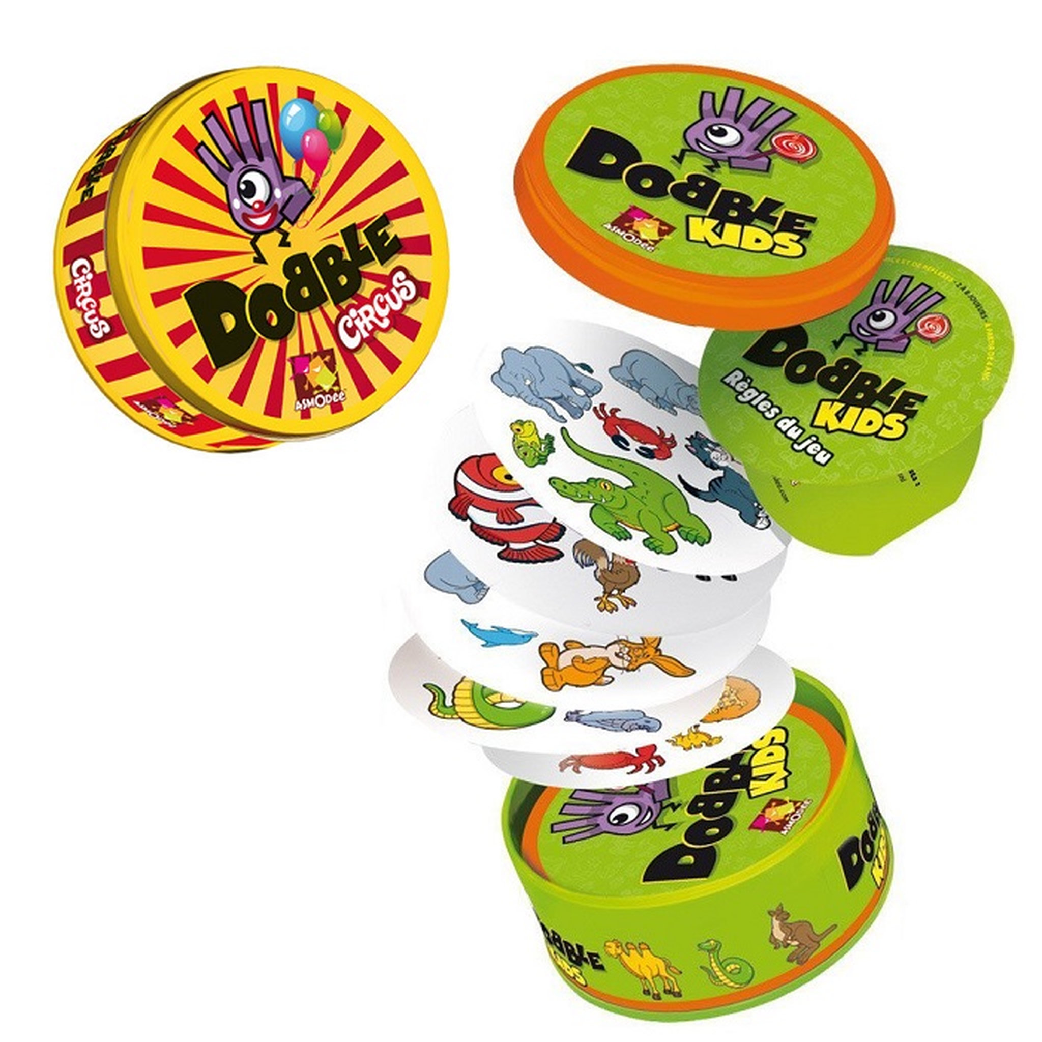 Voir la diapositive 3 : ASMODEE Dobble Party Pack