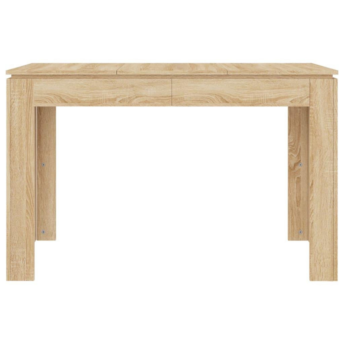 VIDAXL Table a manger Chene sonoma 120x60x76 cm Bois d'ingenierie