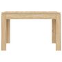 Voir la diapositive 4 : VIDAXL Table a manger Chene sonoma 120x60x76 cm Bois d'ingenierie