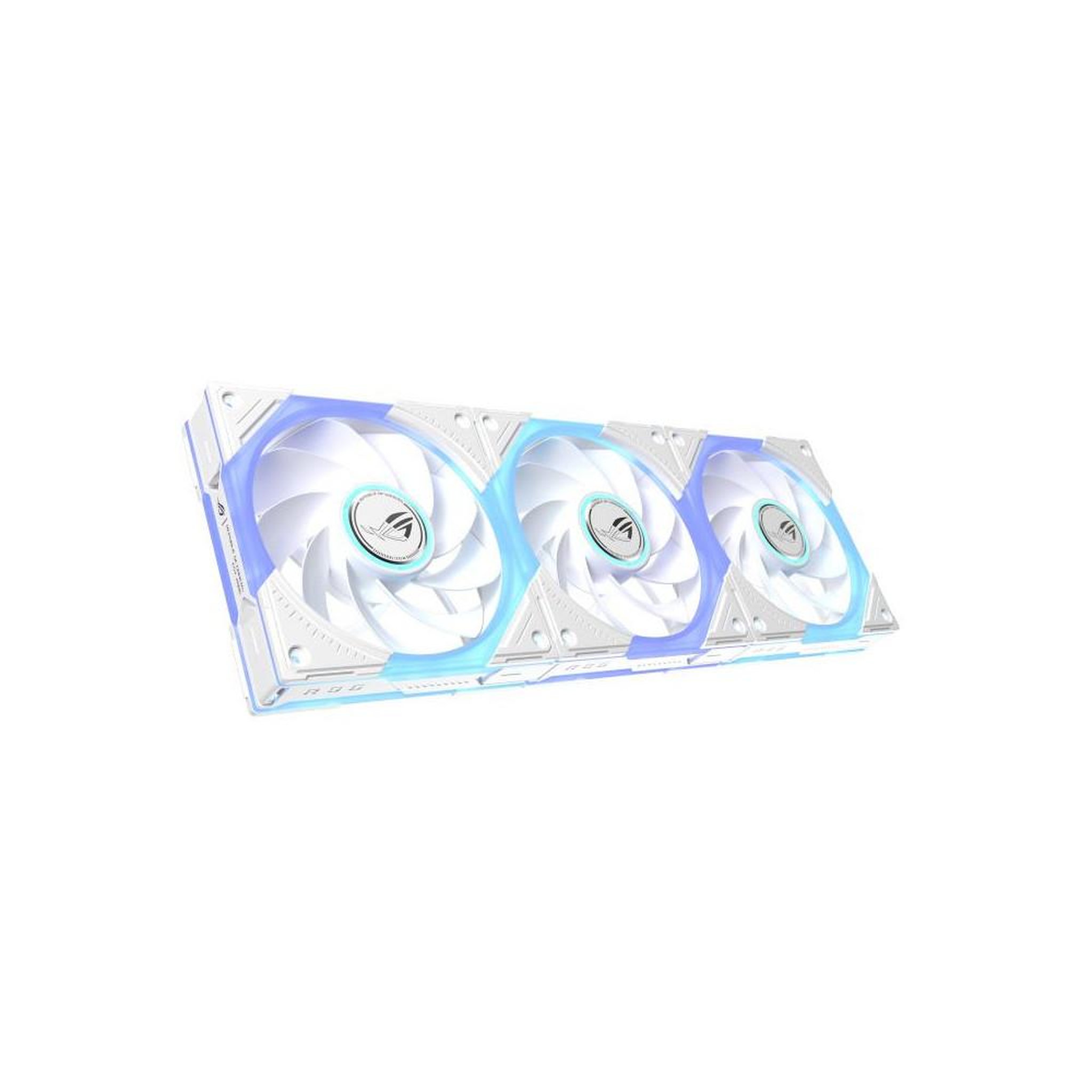 ASUS Ventilateurs de boîtier pc argb 12 cm reverse triple pack blanc 3x120 mm