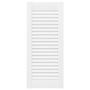 Voir la diapositive 5 : VIDAXL Portes d armoire à persiennes 4 pcs blanc 69x29,5 cm