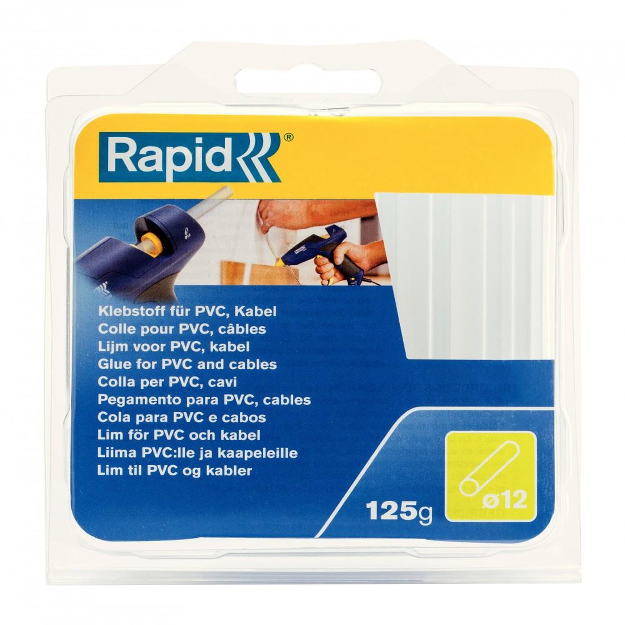 Rapid Bâton de colle pour pvc et câbles RAPID Lg94