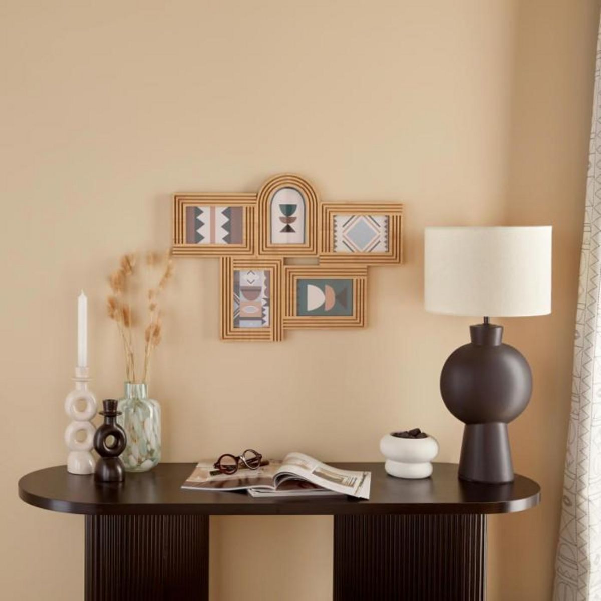 ATMOSPHERA Pêle-Mêle 5 Photos  Olivia  57cm Naturel