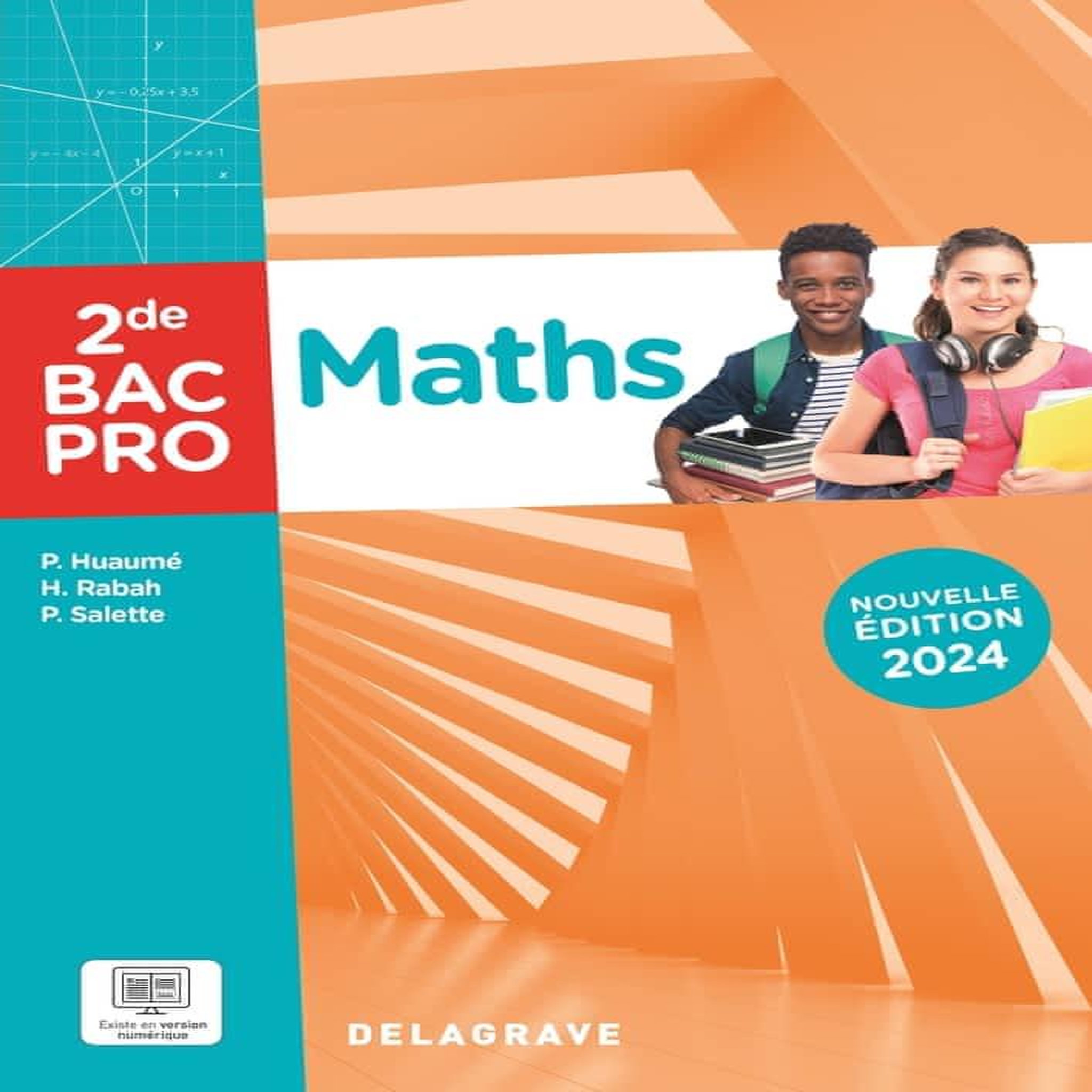 MATHS 2DE BAC PRO. EDITION 2024, Salette Pierre